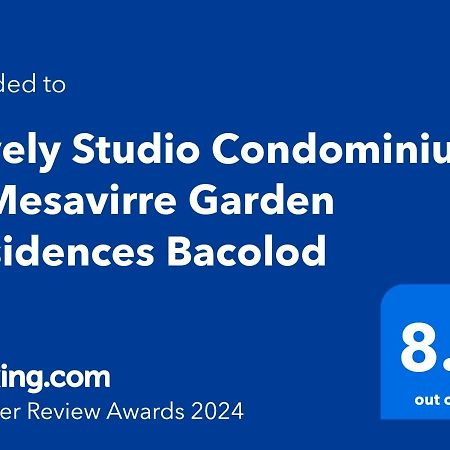 Lovely Studio Condominiums At Mesavirre Garden Residences Bacolod Luaran gambar